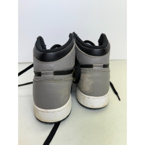 Nike Air Jordan 1 Retro High OG GS Shadow 2018 Size 6.5 Y Grey Black 575441-013 - Picture 11 of 15